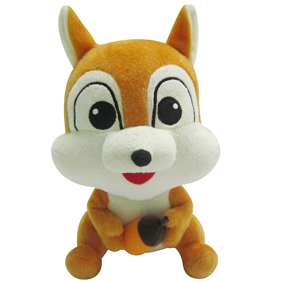 Supplier Custom Cuddly Cartoon Squirrel Plush Toys