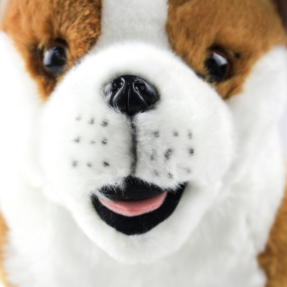 Custom Huggable Simulation Corgi Dog Plush Toys