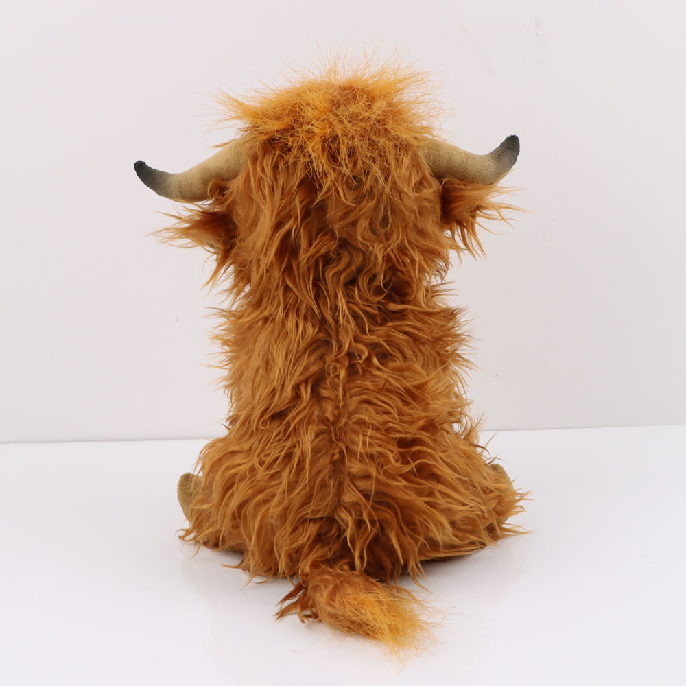 Wholesale Special Simulation Highland Cow Plush Toys 