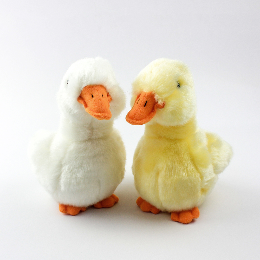 Cuddly Simulation Baby White Duck Plush Toys