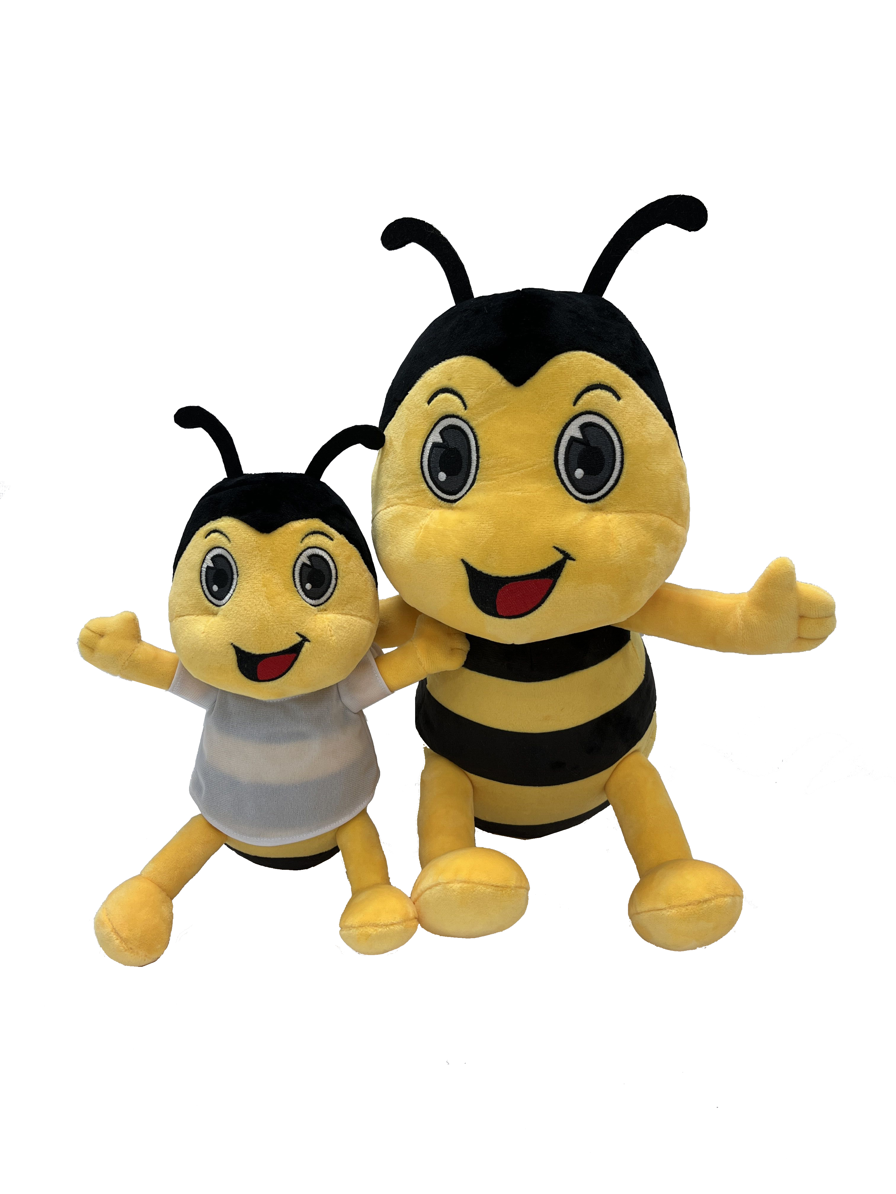 Wholesale Custom Cute Soft Animal Doll Honey Bee Cartoon Plush Toys 