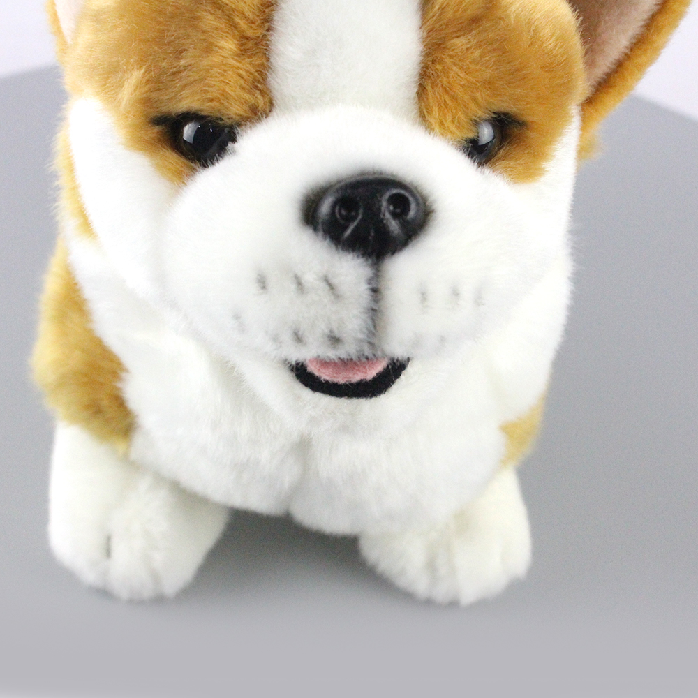 Supplier Adorable Simulation Puppy Corgi Dog Plush Toys