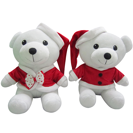 Manufacture Personalized Cute Cartoon Christmas Bear Plush Toys