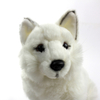 Wholesale Cuddly Simulation White Fox Plush Toys 