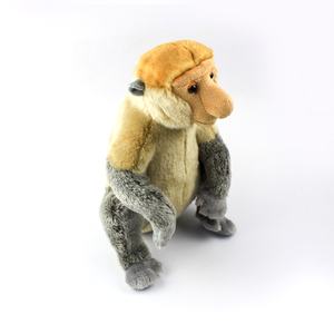 Manufacture Beautiful Simulation Large Proboscis Monkey Plush Toys