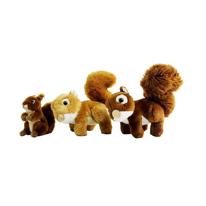 Super Soft Simulation Animal Squirrel Plush Toys