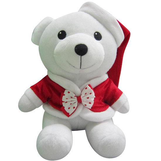 Manufacture Personalized Cute Cartoon Christmas Bear Plush Toys