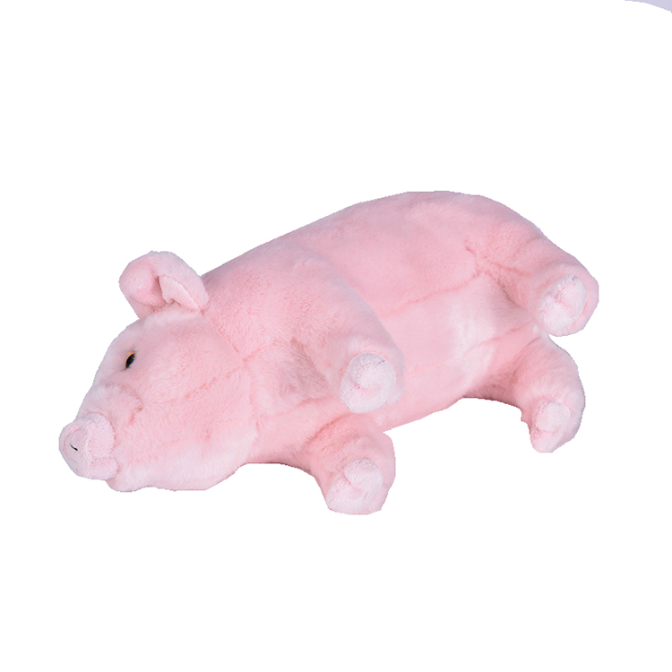 Manufacture Lovable Simulation Pinky Pig Plush Toys