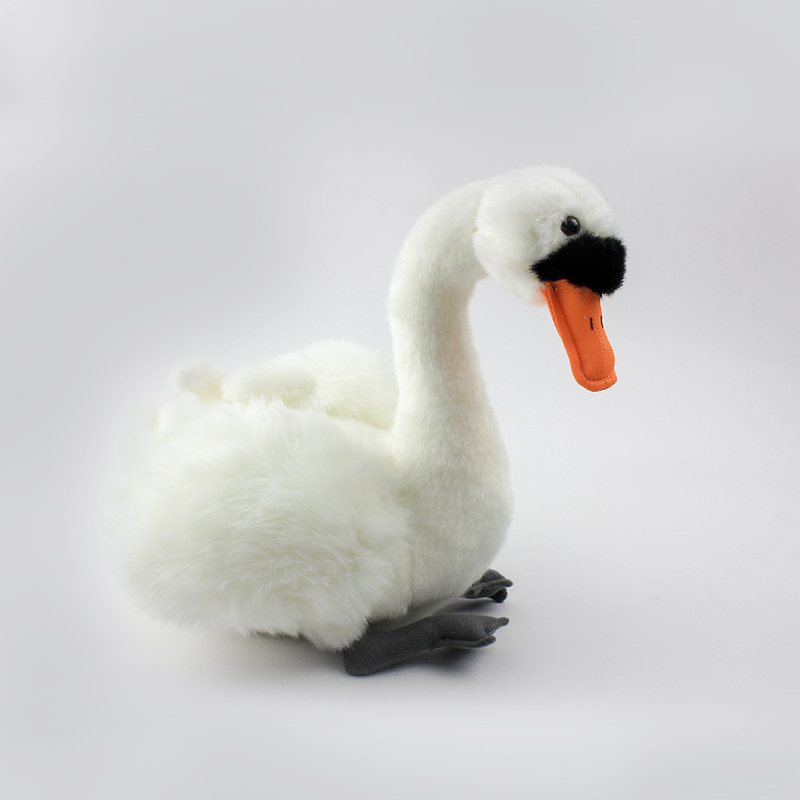 Impressive Beautiful Simulation White Swan Plush Toys