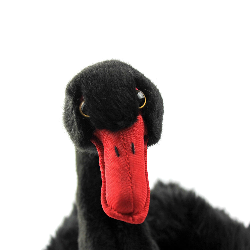 Delicate Simulation Black Swan Plush Toys