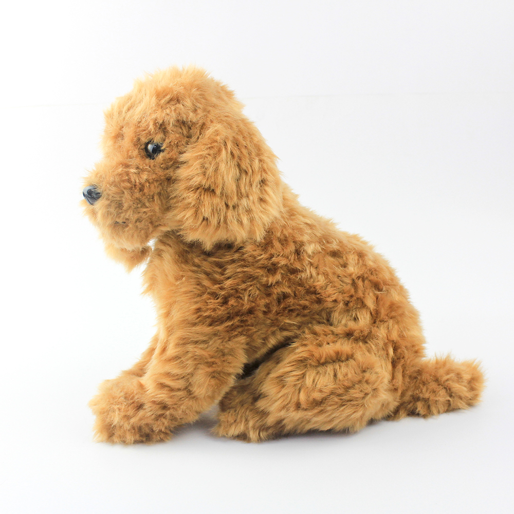 Supplier Lovable Simulation Sitting Poodle Dog Plush Toys