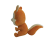 Supplier Custom Cuddly Cartoon Squirrel Plush Toys