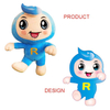 Wholesale Customization Adorable Premium Sports Mascots Plush Toys 