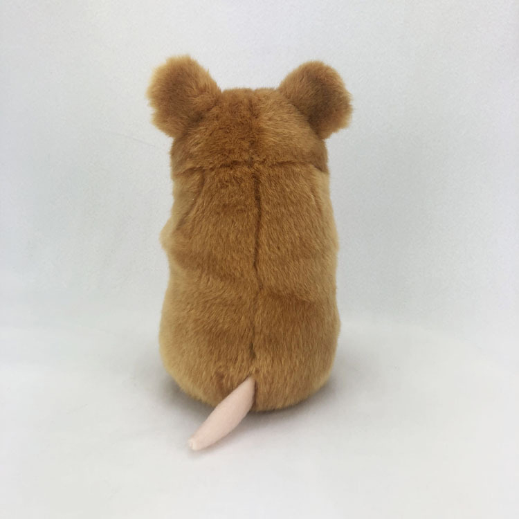 Wholesale Stuffed Animal Plush Toy Realistic Stuffed Animals Soft Standing Hamster Plush Toy for kids