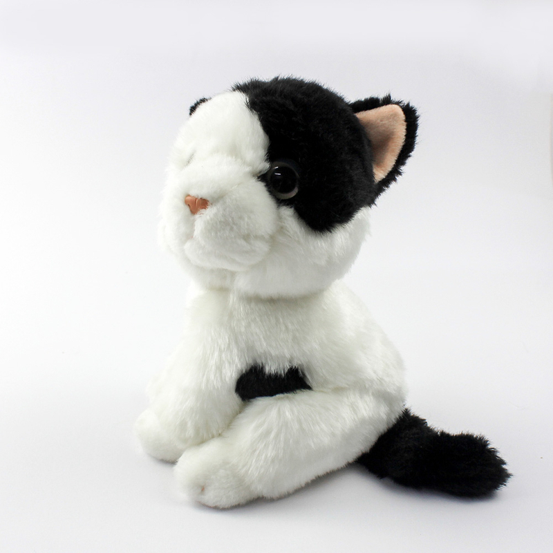 Manufacture Directly Wholesale Custom Stuffed & Plush Toy Cat Zoo Animal Lifelike Toy Simulation Plushies 