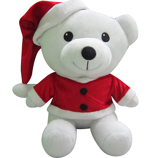 Manufacture Personalized Cute Cartoon Christmas Bear Plush Toys