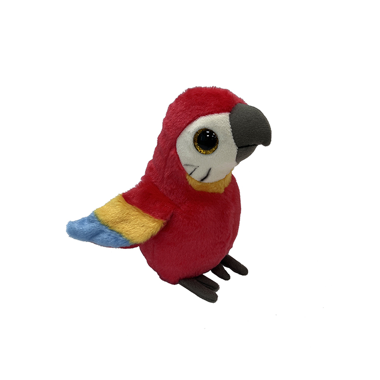 Manufacture Realistic Plush Stuffed Animal Parrot Stuffed Animals for kids Home Office Festival Decor