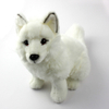 Wholesale Cuddly Simulation White Fox Plush Toys 