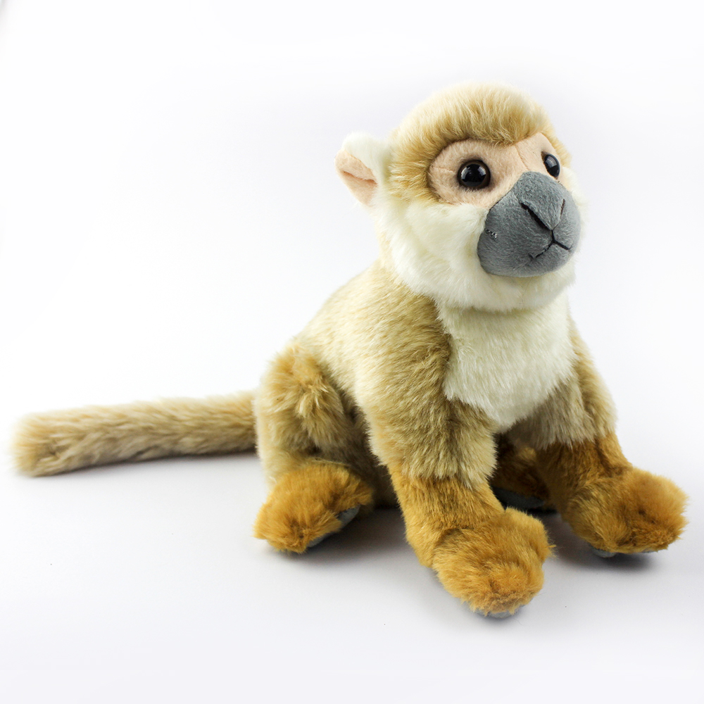 Premium Fluffy Simulation Monkey Plush Toys 