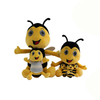 Wholesale Custom Cute Soft Animal Doll Honey Bee Cartoon Plush Toys 