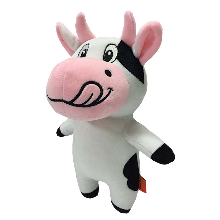 Volume Premium Gentle Carton Cow Plush Toys 