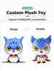 Personalized Impressive Events Mascots Plush Toys