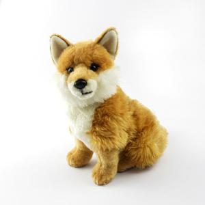 Factory Furry Simulation Brown Fox Plush Toys 