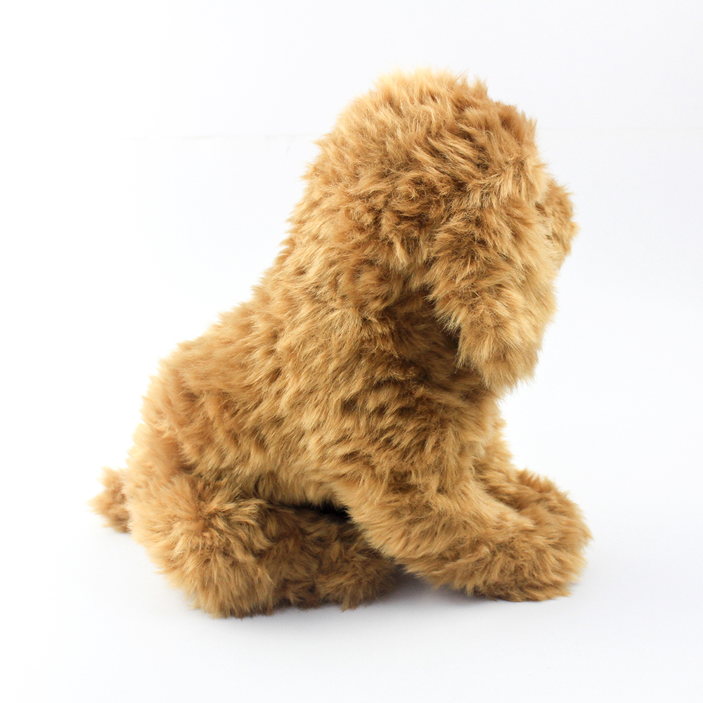 Supplier Lovable Simulation Sitting Poodle Dog Plush Toys