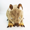 Manufacture Adorable Lifelike Wild Animals Medium Crawling Wombat Plush Stuffed Animal Toys