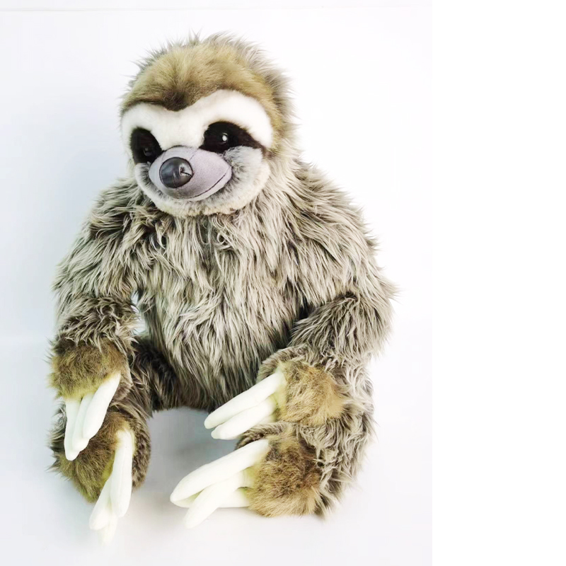 Factory Realistic Giant Sloth Plush Toy Adorable and Stylish Companion for Children