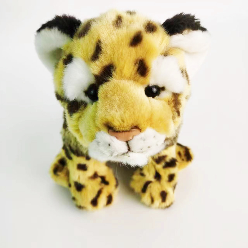 Wholesale Delightful Clouded Leopard Simulation Plush Toys Perfect Gifts for Kids