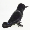 Realistic Crow Stuffed Animal Cute Black Crows Bird Plushie Doll Toy Gifts