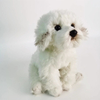 Manufacture Plush Maltese Dog Toy Adorable and Fashionable Companion for Kids