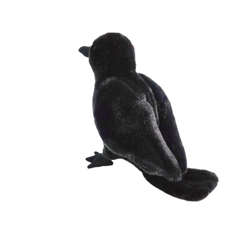 Realistic Crow Stuffed Animal Cute Black Crows Bird Plushie Doll Toy Gifts